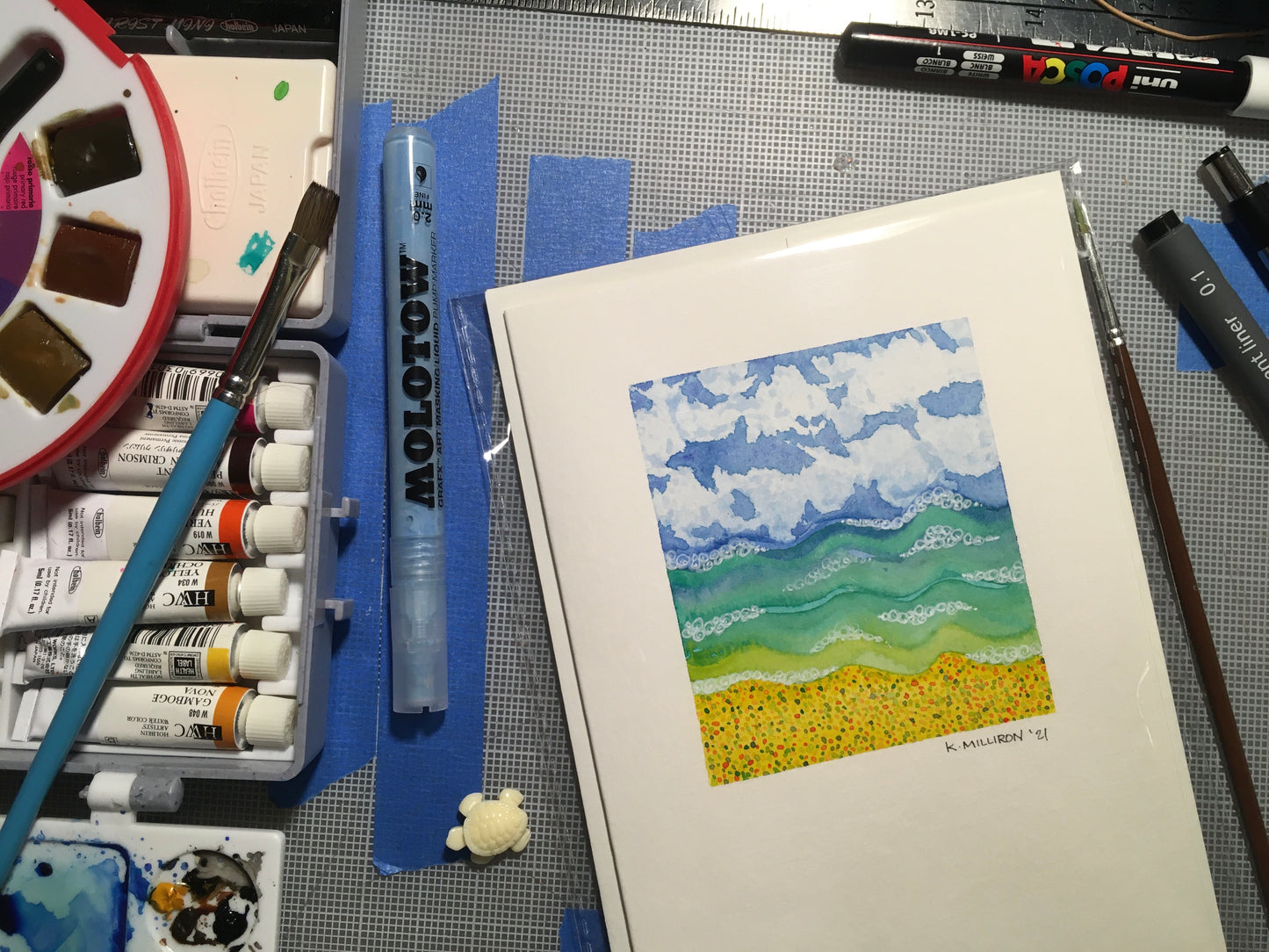 Beach Watercolor Workshop